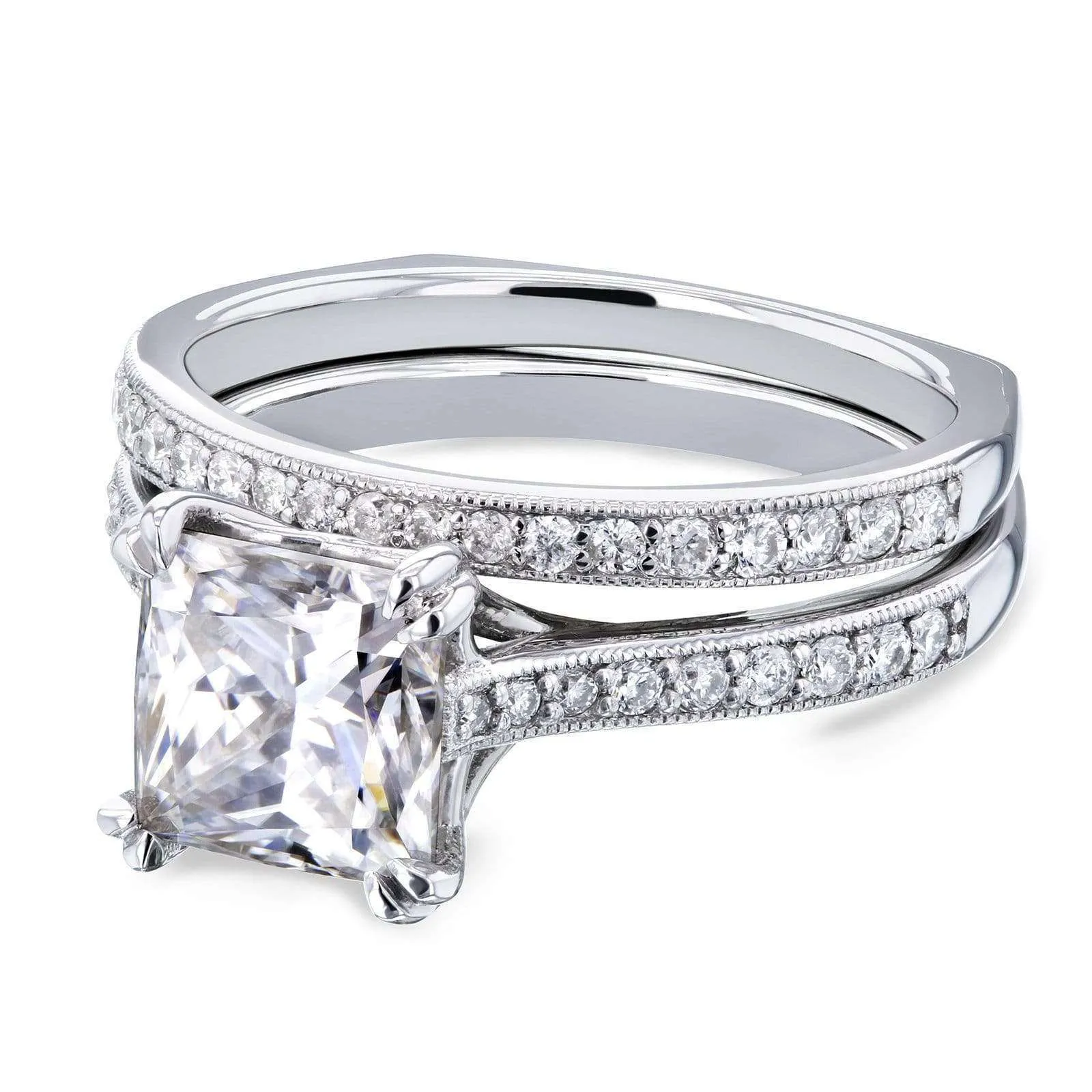 Euro Princess Bridal Set - 1.80ct