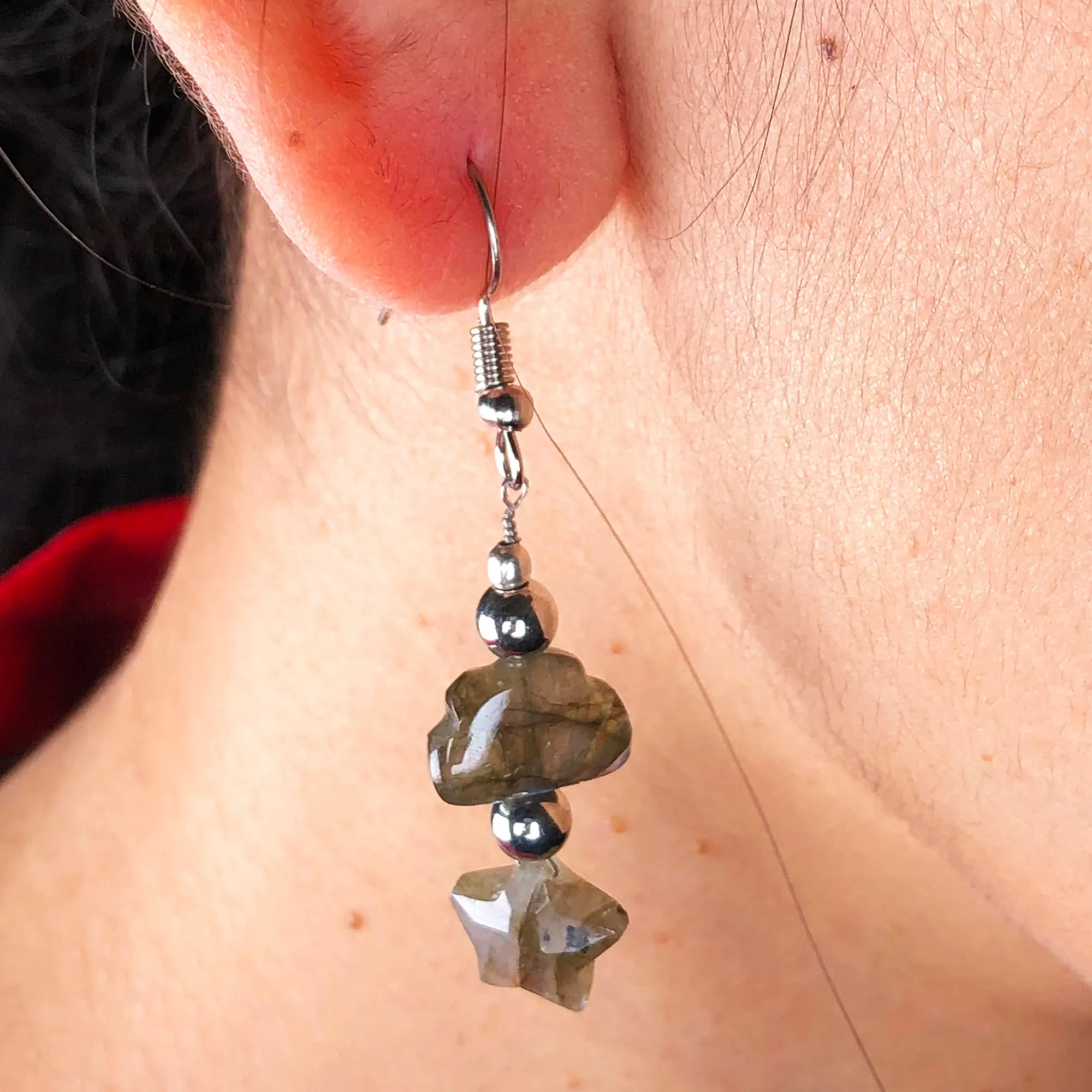 Exquisite Labradorite Earrings