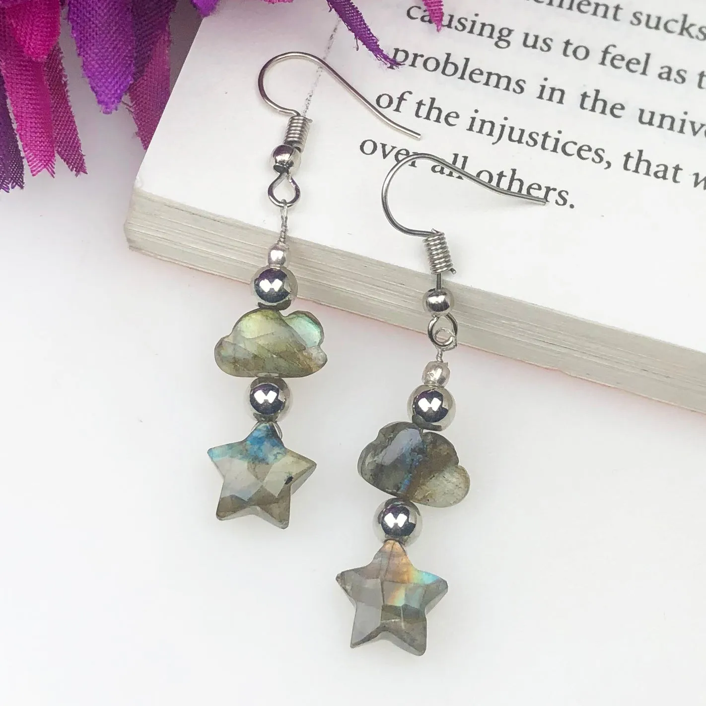 Exquisite Labradorite Earrings