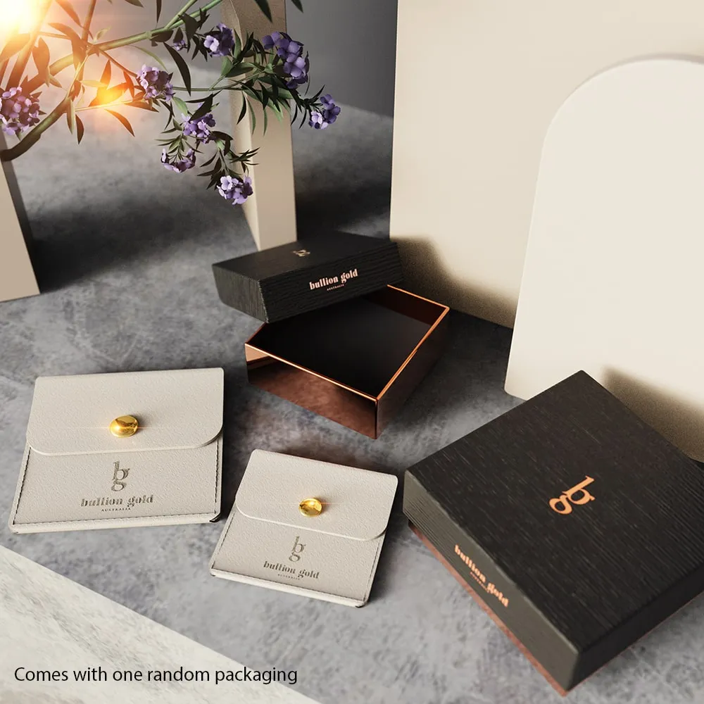 Exquisite Round Gold Drop Earrings