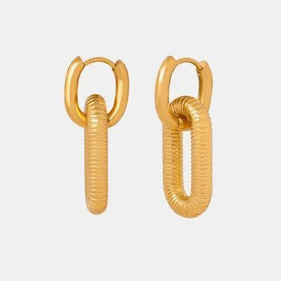 Exquisite Titanium Steel Fashion Dangle Earrings