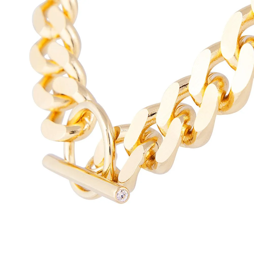 Fairley Chunky T-Bar Chain Necklace