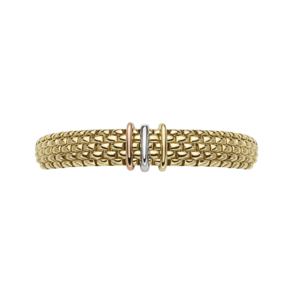 FOPE 18k Yellow Gold Panorama Flex'it Bracelet