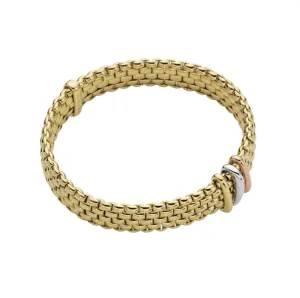 FOPE 18k Yellow Gold Panorama Flex'it Bracelet