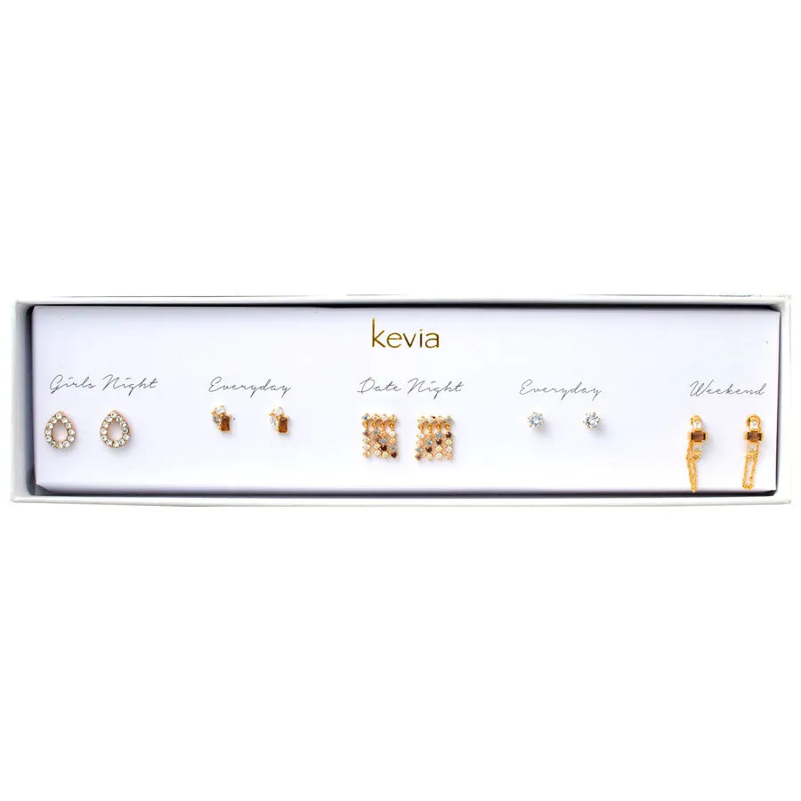 Fringe Statement Earring Set