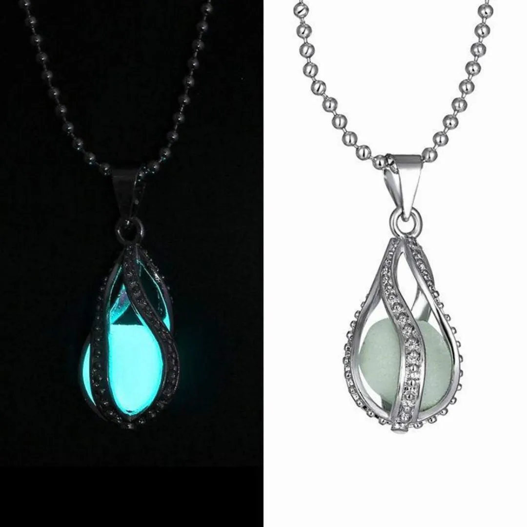 Glow in Dark Pendant Necklaces for Women | Radium Pendant Necklace