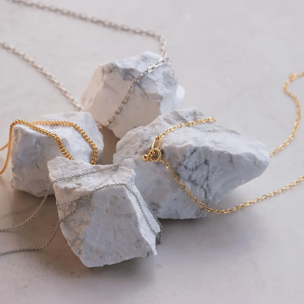 Gold Tone Kihei Chain Necklace