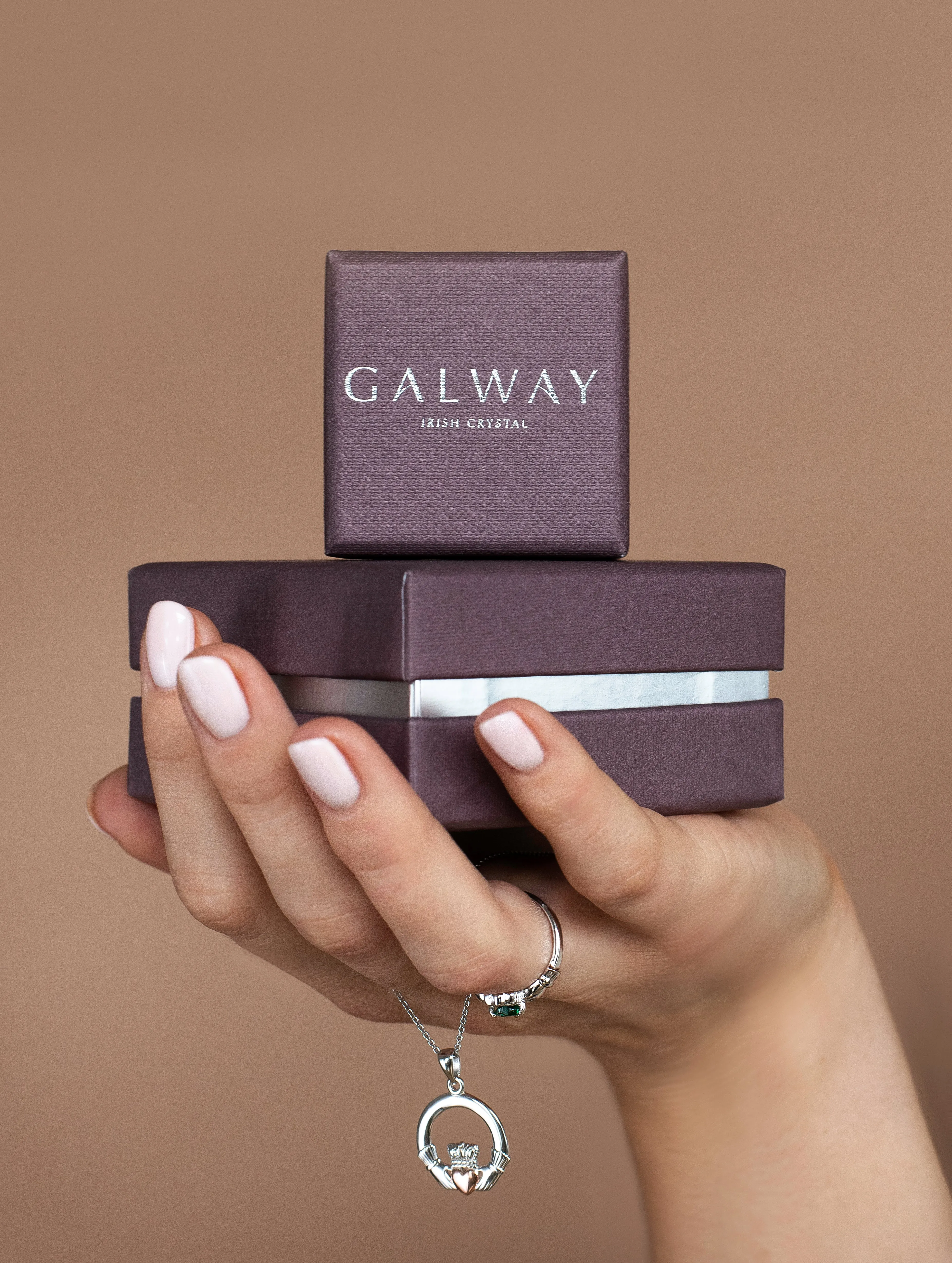 Heart of the Claddagh Silver & Gold Ring