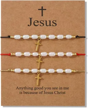 Heart Red String Matching Beaded Strand Couple Bracelets for Women,Stackable Charm Beads Friendship Jewelry Gift for Him Valentines Day