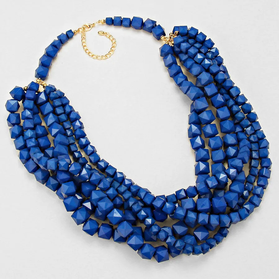 iLLASPARKZ Chunky Resin Collar Necklace