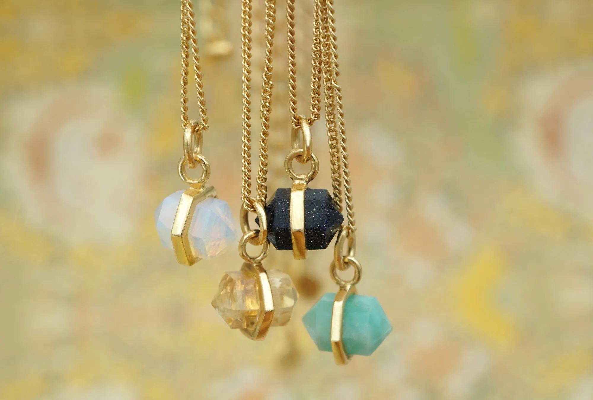 Intuition Intention Necklace - Gold