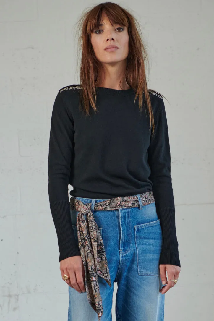 ISA CHAINS jumper - Black
