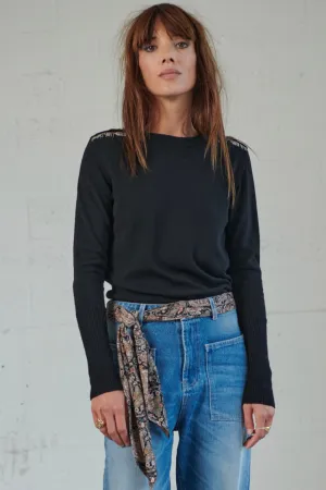 ISA CHAINS jumper - Black