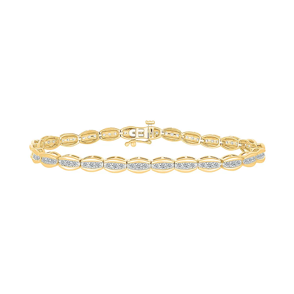Isabella Gold & Diamond Bracelet
