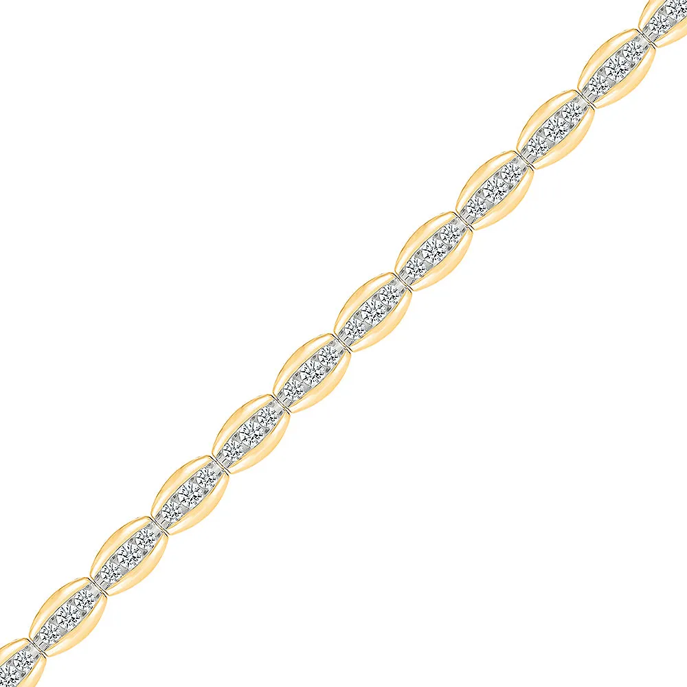 Isabella Gold & Diamond Bracelet