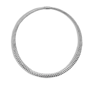 John Hardy Silver Classic Chain Graduated Neckpiece