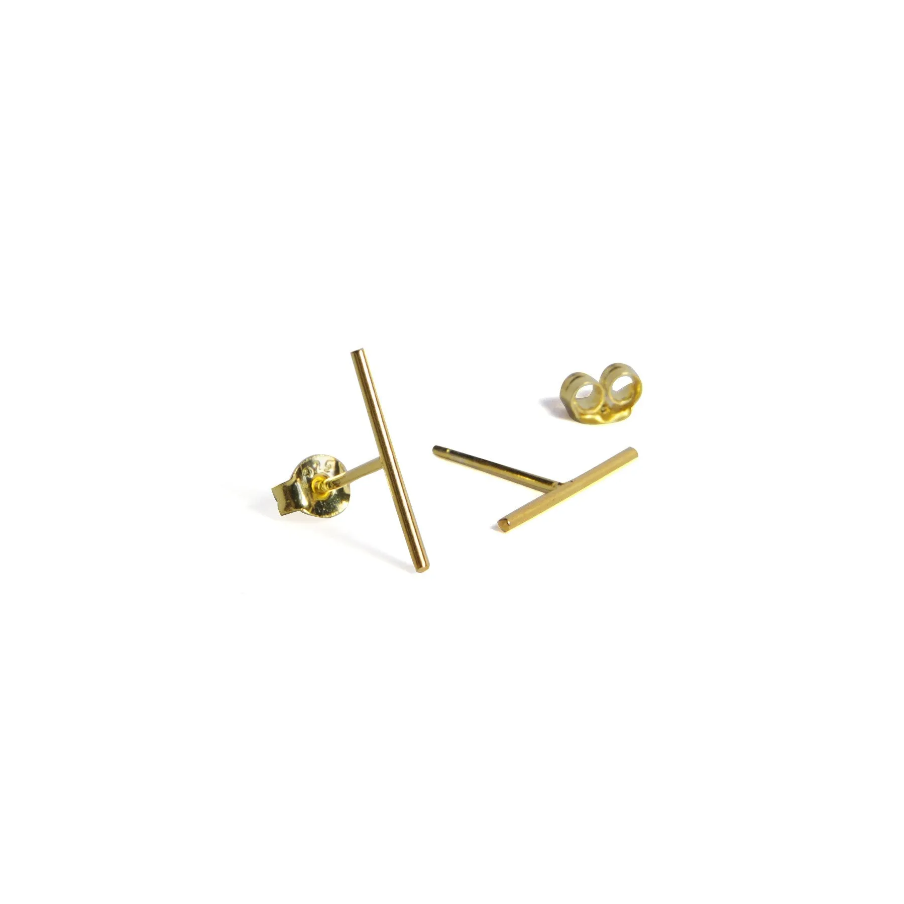 Large Skinny Bar Studs