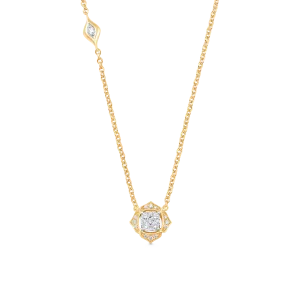Leela Petite Diamond Cluster Necklace