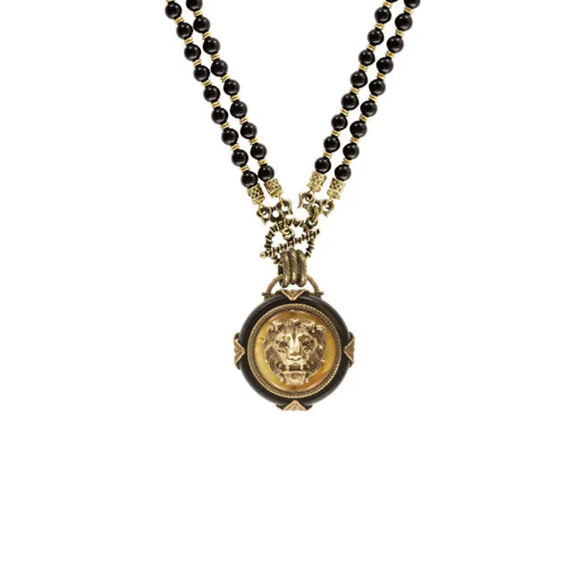 Lion Head Necklace