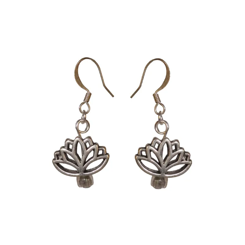 Lotus Earrings