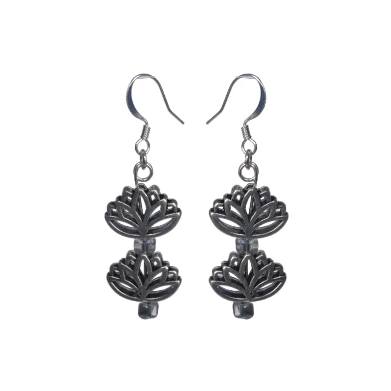Lotus Earrings
