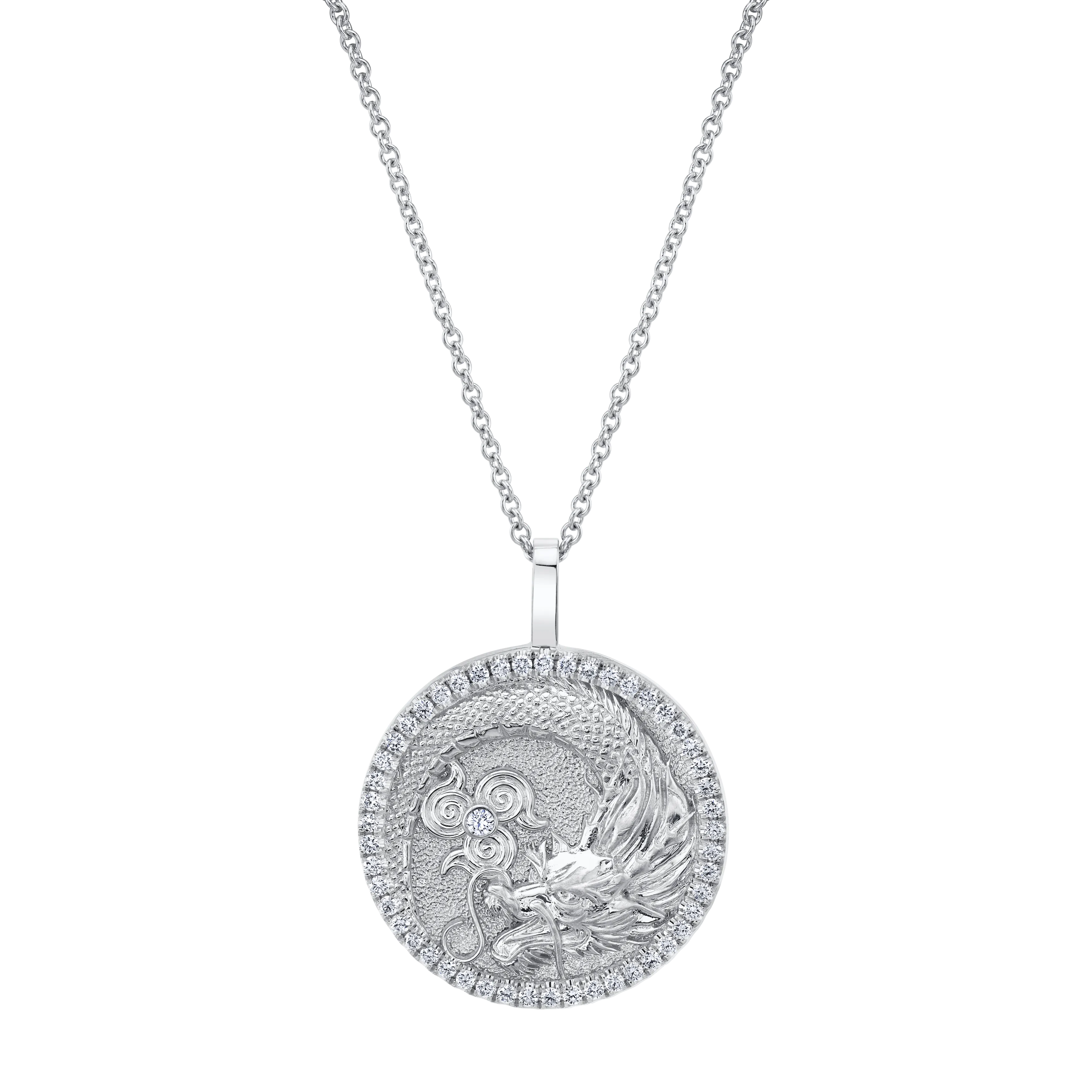 LUCKY DIAMOND DRAGON TALISMAN