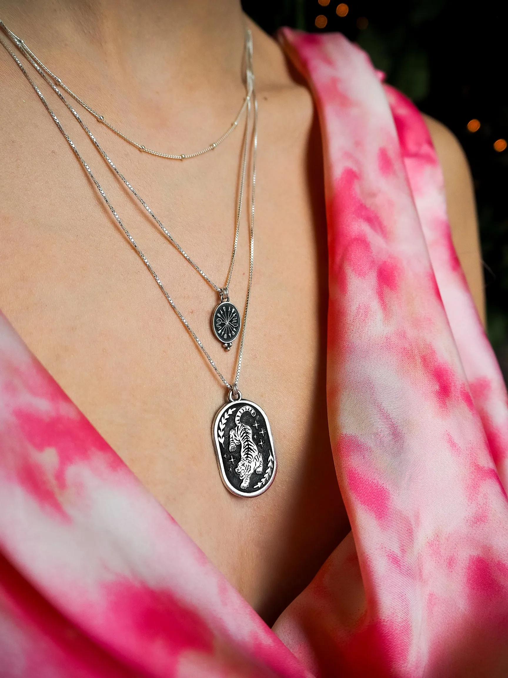 Mantra | Tiger Necklace - 24"