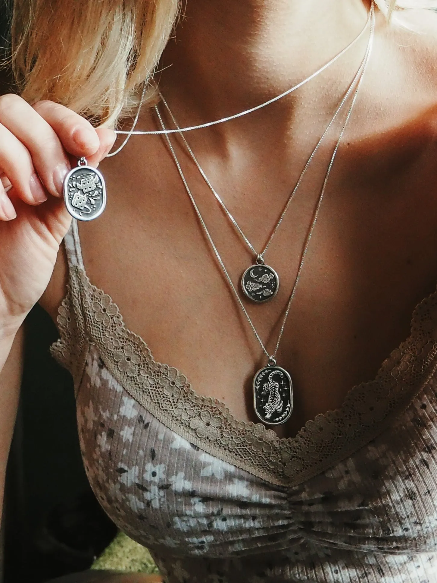 Mantra | Tiger Necklace - 24"