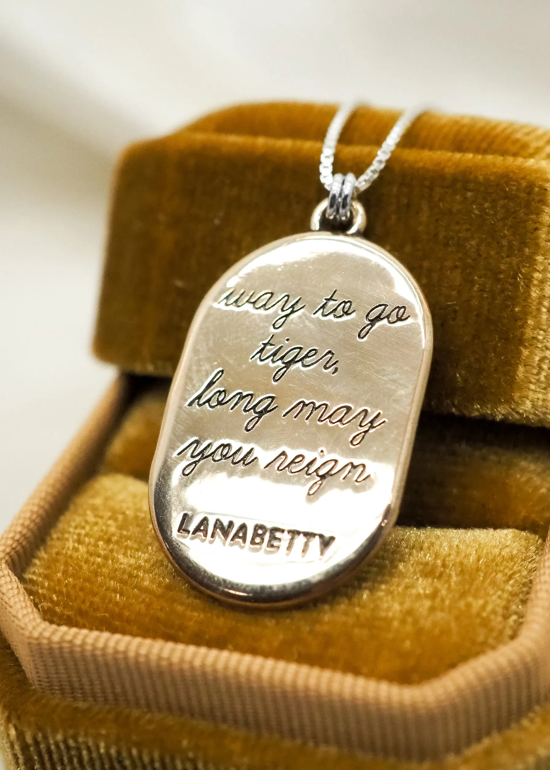 Mantra | Tiger Necklace - 24"