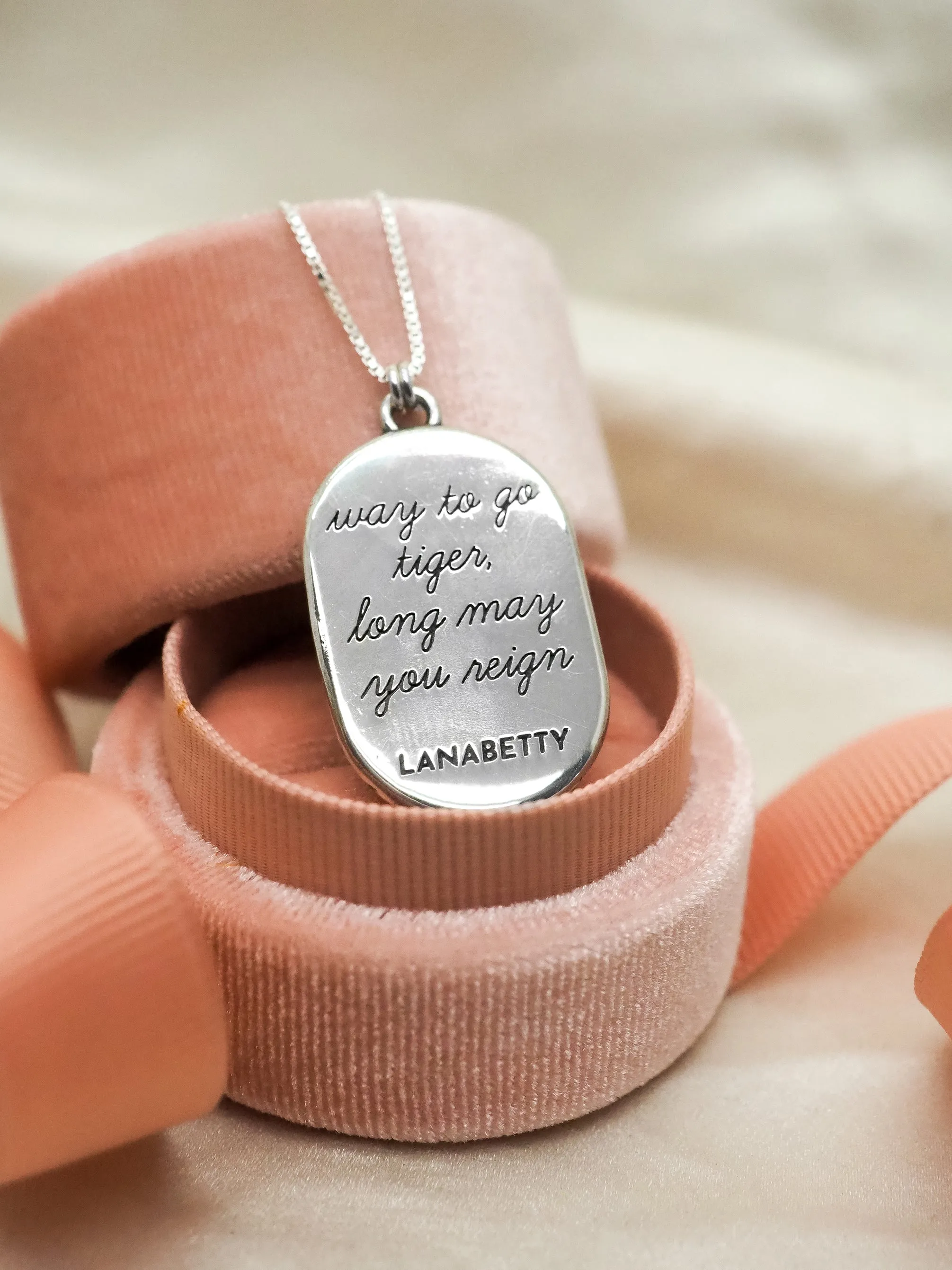 Mantra | Tiger Necklace - 24"