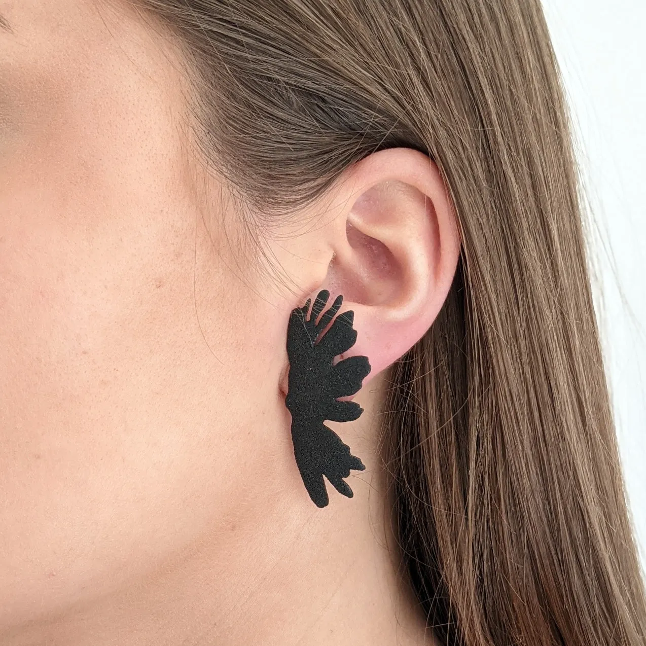 Medium Ink Blot Earrings