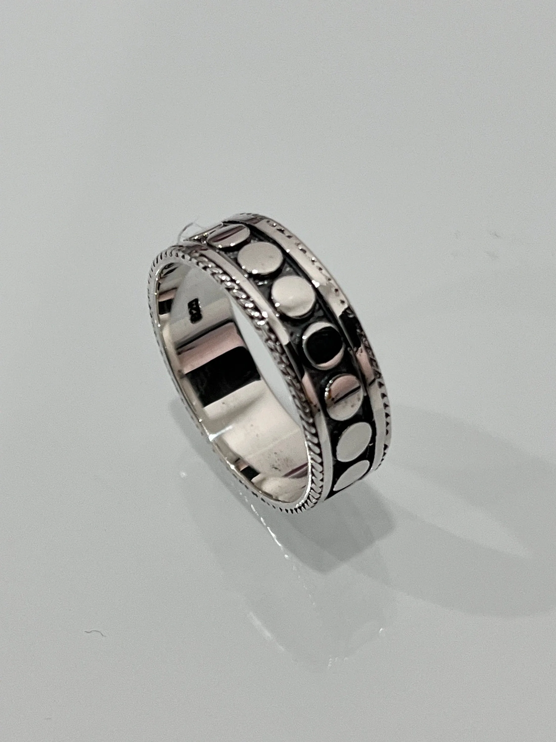 Men's Bali Fashion Sterling Silver Rings