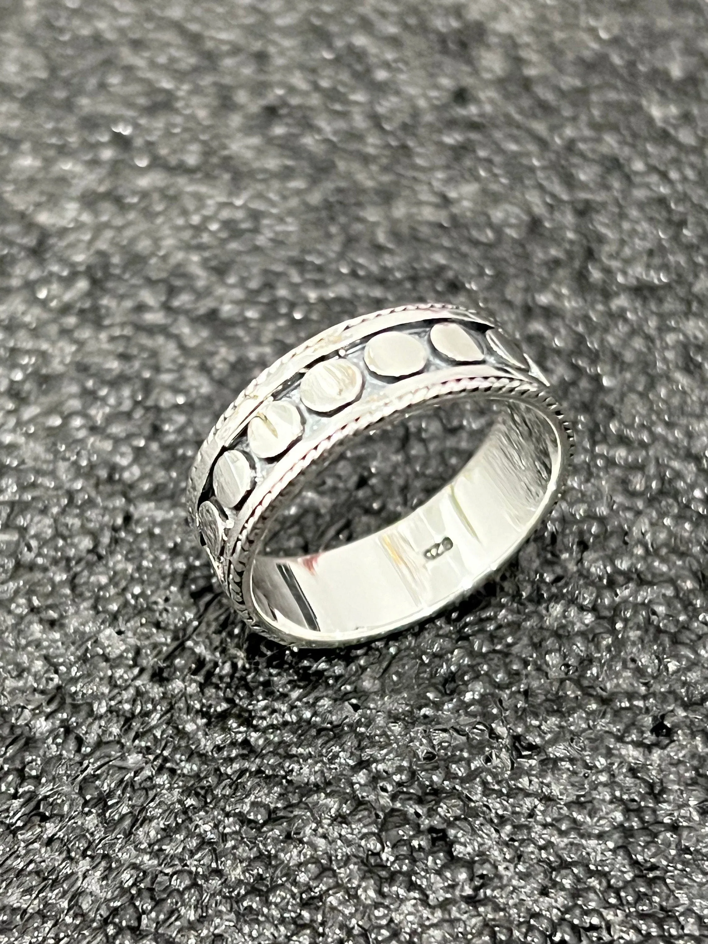 Men's Bali Fashion Sterling Silver Rings