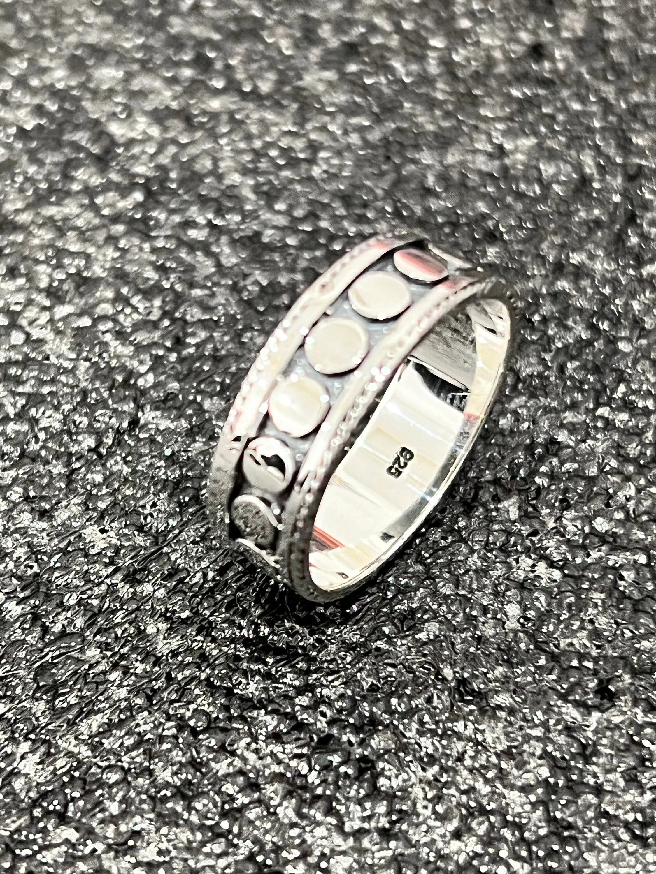Men's Bali Fashion Sterling Silver Rings