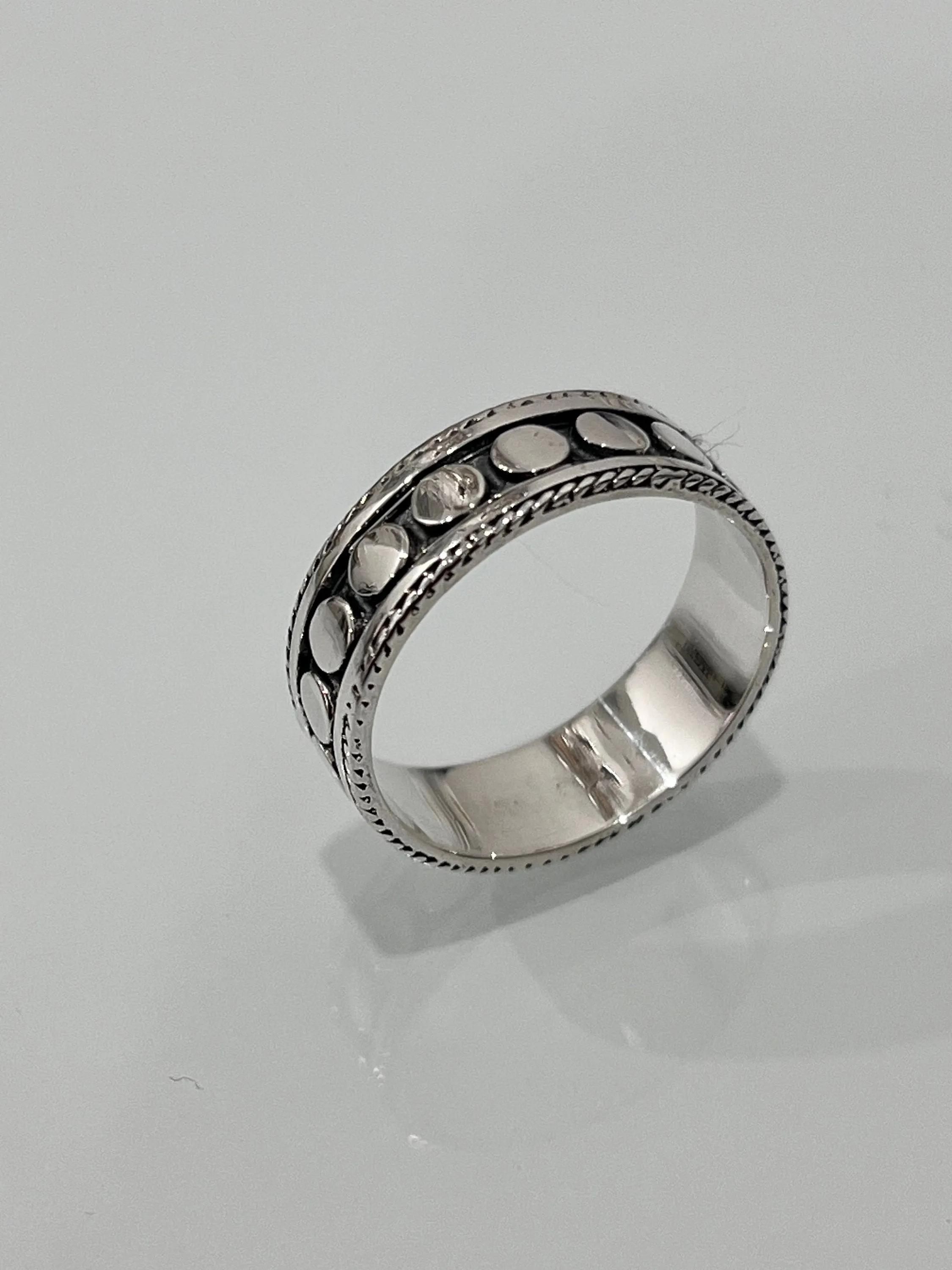 Men's Bali Fashion Sterling Silver Rings
