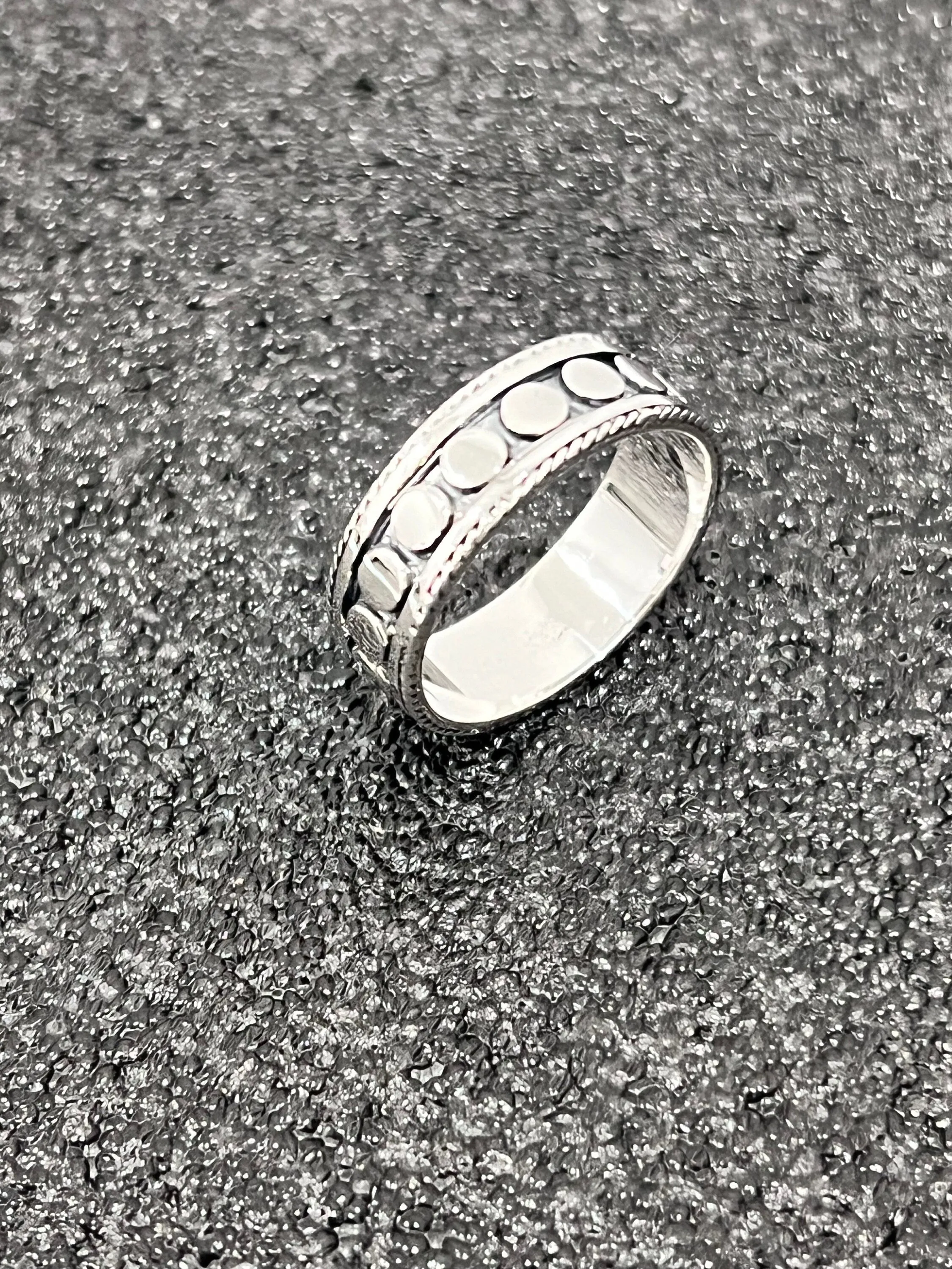 Men's Bali Fashion Sterling Silver Rings