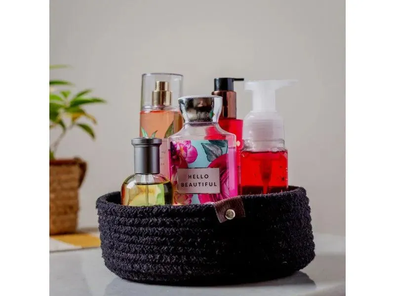 Multi Purpose Cotton Storage Basket | Set of 3