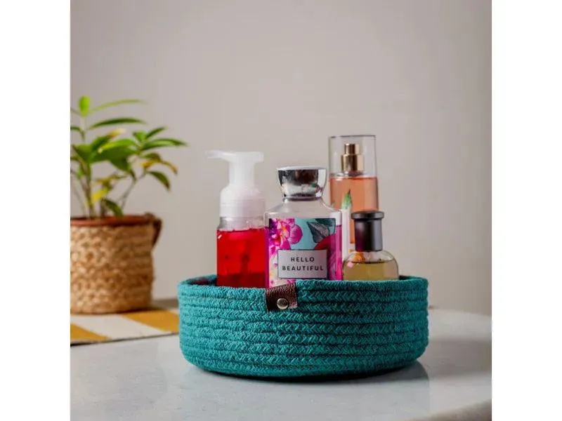Multi Purpose Cotton Storage Basket | Set of 3
