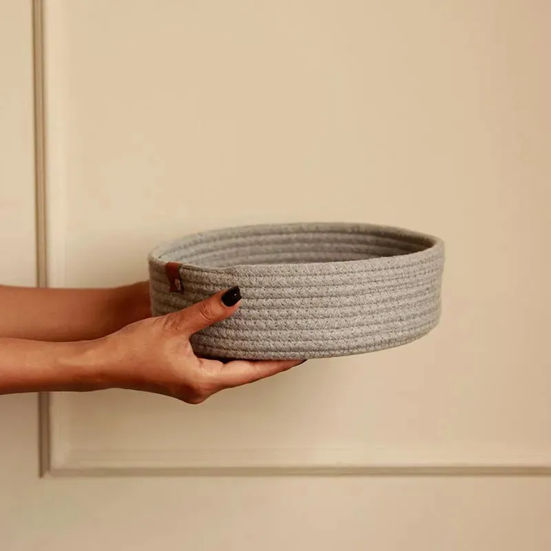 Multi Purpose Cotton Storage Basket | Set of 3