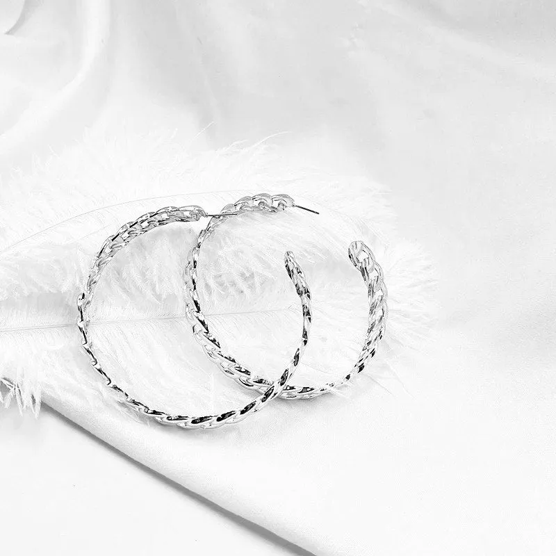 Nested Chains Earring - Fluffy