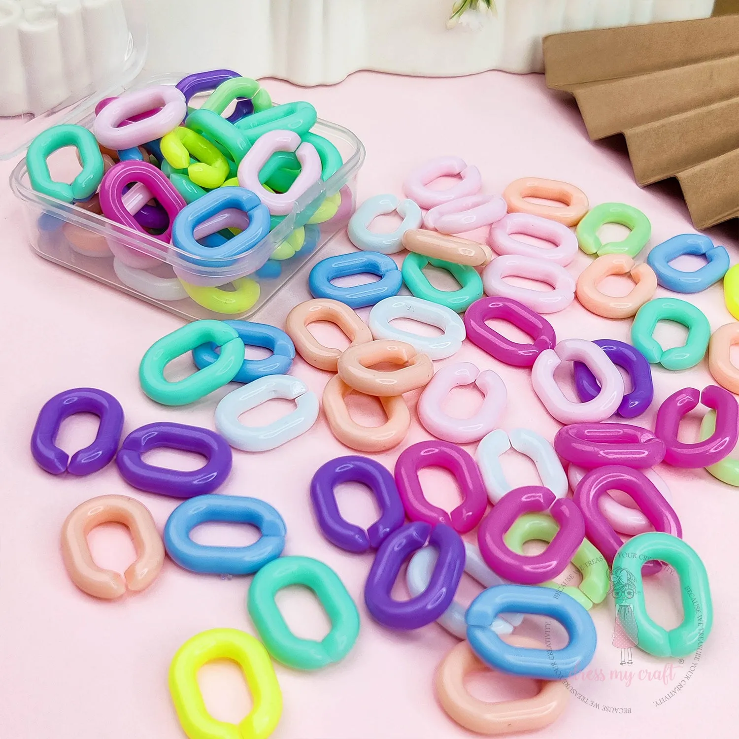 Oval DIY Chain Loops - Small