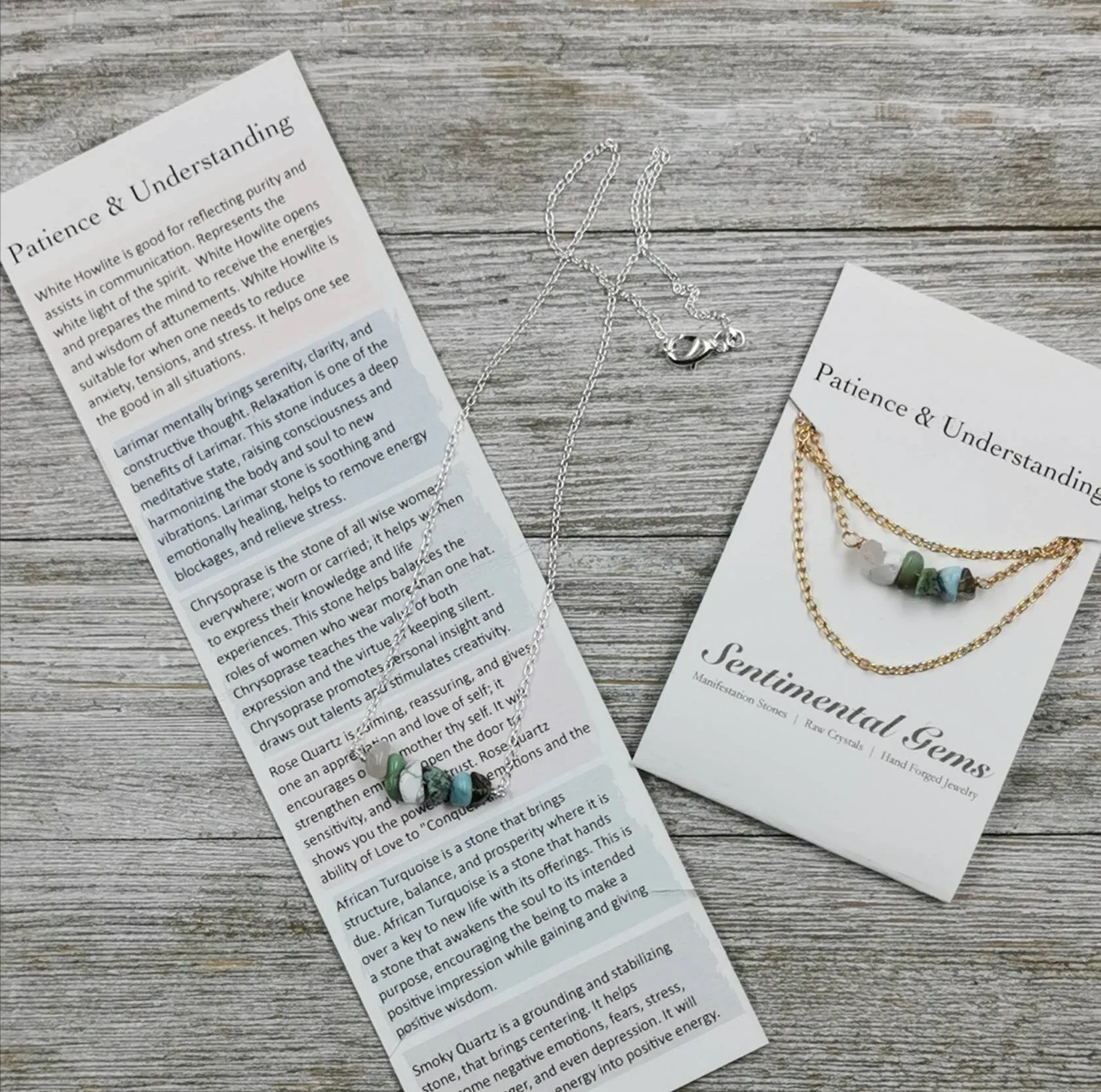 Patience & Understanding Crystals