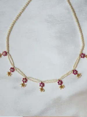 Pearl Blossom Elegance Necklace