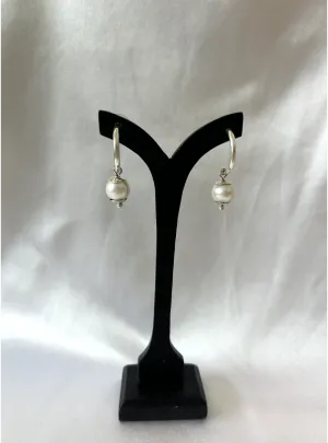 Pearl Hoops