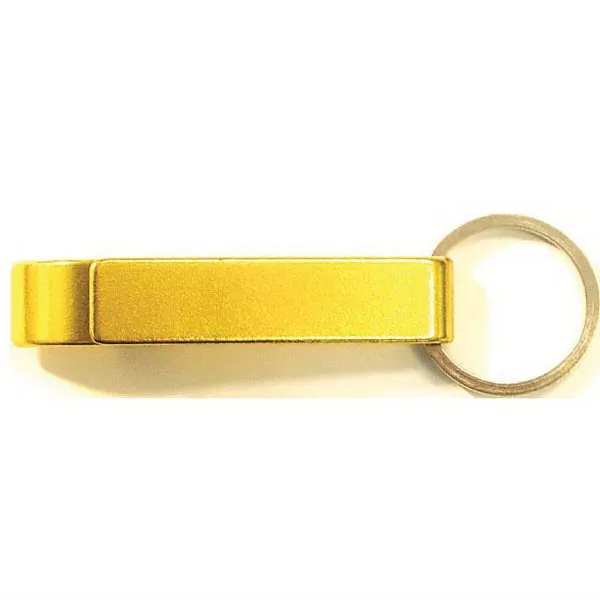Personalized Deluxe Aluminum Can and Bottle Opener Keychain