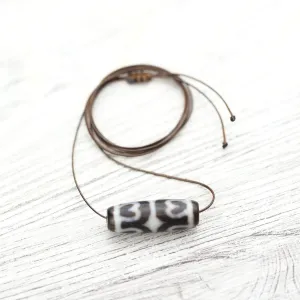 Powerful Lotus Dzi Bead