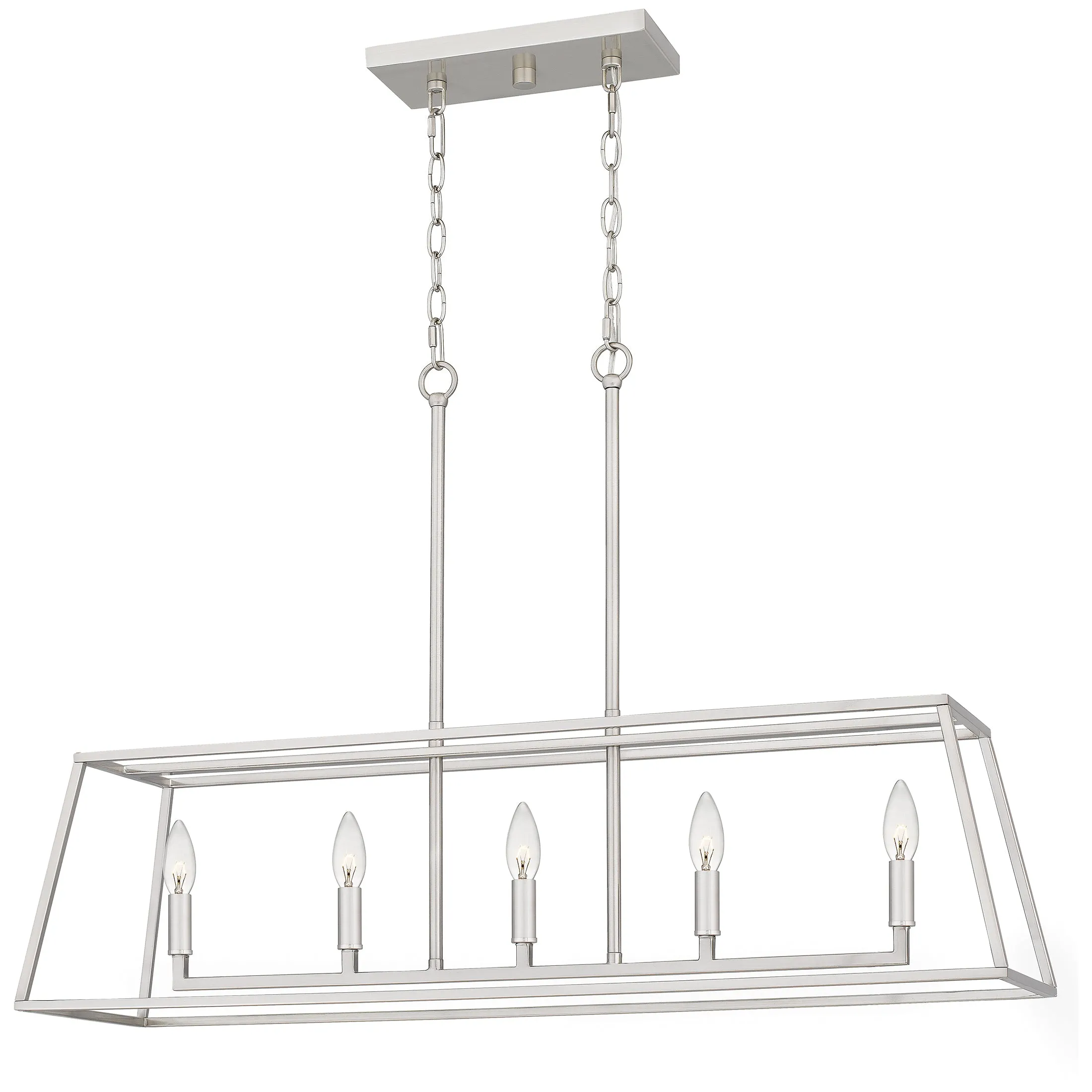Prescott - Island 5 lights brushed nickel - PRC536BN