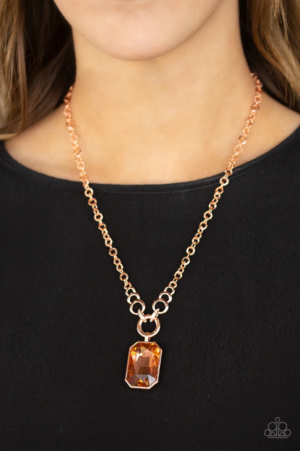 Queen Bling- Cooper Necklace