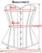 Queen Olive Overbust Corset