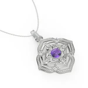 Regal Amethyst Necklace